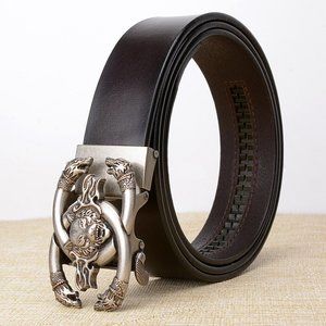 Mens genuine Leather belt all size available New